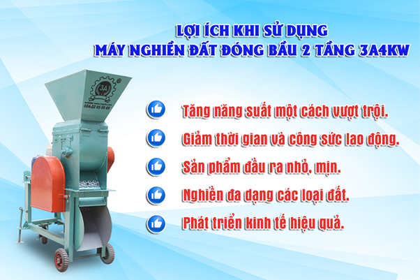 lợi ích của máy nghiền đất